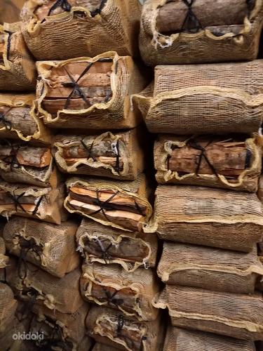 Каминная дрова ольха 40л сетчатая сумка, 30 см, сухие (фото #3)