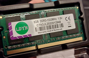 DDR3 8 Gb SODIMM 1333MHz CL9 1.5V (1 foto / 2)