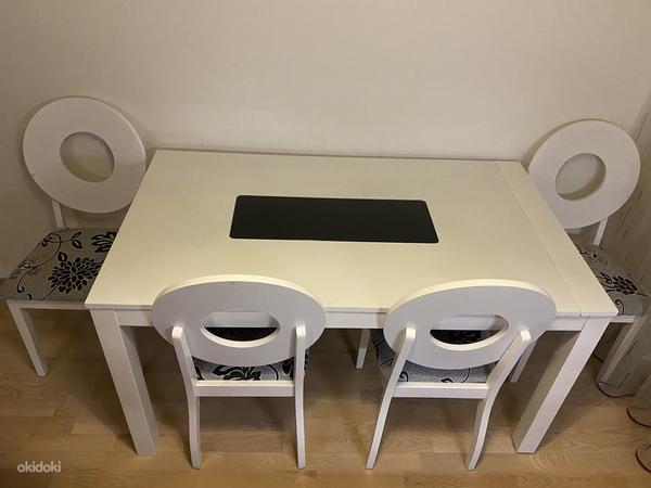 Кухонный стол с 4 стульями (фото #3)