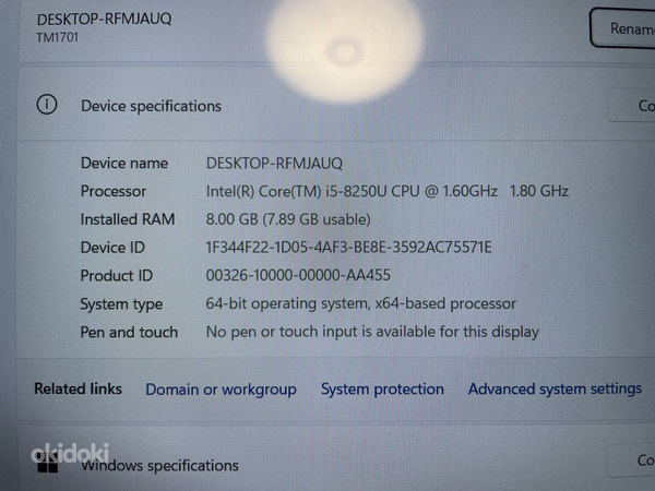 Xiaomi Mi laptop (foto #10)