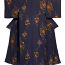 Винтажное шелковое кимоно (фото #1)