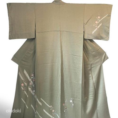 Винтажное шелковое кимоно (фото #2)