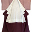 Винтажное шелковое кимоно, розовое (фото #2)