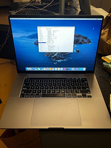 Macbook pro 16" 2019 Core-i7 2.6GHz 16GB (1 foto / 10)