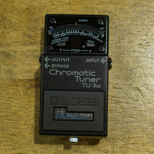 BOSS TU-3w Waza Craft tuner guitar pedal