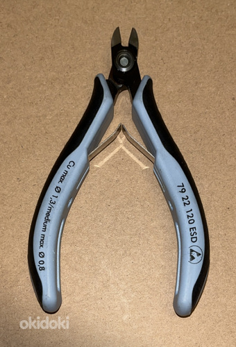 Knipex ESD 120mm (precise electronics cutters) uued