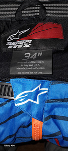 Alpinestars MX размер 34". Новый (3 фото из 3)