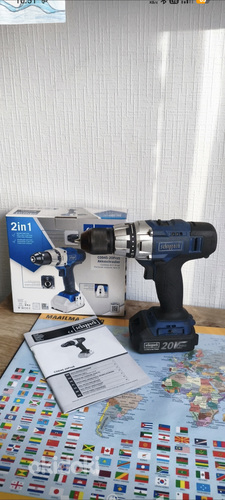 Akutrell-kruvikeeraja Scheppach CDD45-20ProS 20V