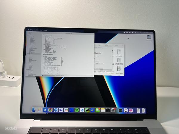 MacBook Pro M1Pro 16 дюймов, 16 ГБ ОЗУ, 512 ГБ SSD (фото #2)