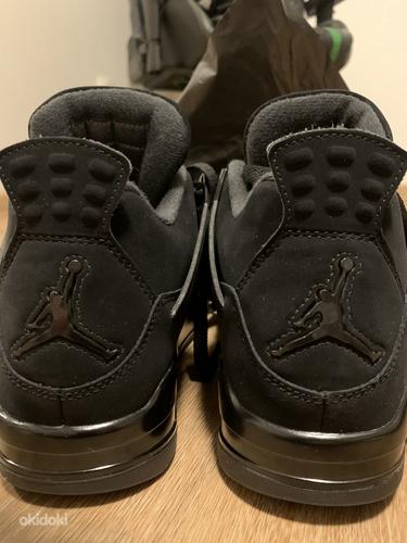 Nike Air Jordan 4 черный кот (фото #3)