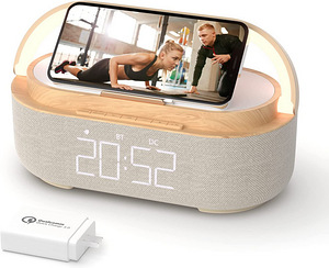 Colsur Alarm Clock Radio Bluetooth Speaker Wireless Charger (5 foto / 7)