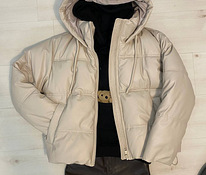 Зимняя кожаная куртка Zara