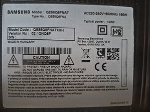 Televiisor Samsung QE55Q6FNATXXH, 55 ", 4K QLED (5 foto / 9)