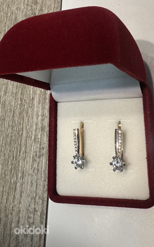 Серьги 585 3,04 г