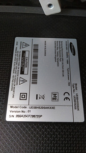 SAMSUNG UE58H5205 58" LED TELER (2 foto / 2)