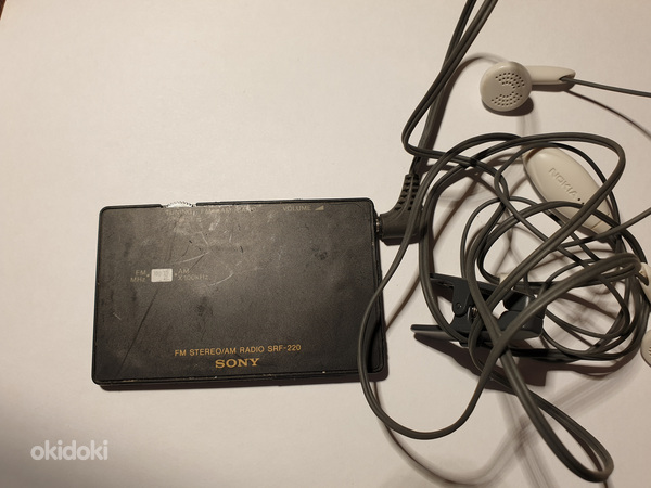 Sony FM\AM radio SRF-220 - Narva, Raadiod – okidoki