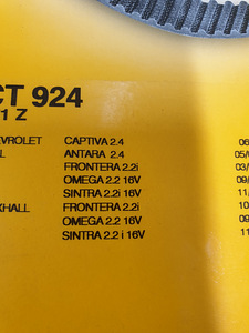Continental repairs kit. Chevrolet 2.4 l, Opel Omega 2.2l (5 foto / 5)