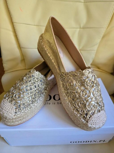 Новые и очень красивые эспадрильи Goodin, р. 39
