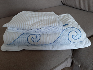 Beebi voodipesukomplekt (mothercare) 120*60 (1 foto / 2)