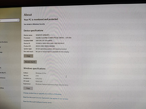 Korralik lauaarvuti ThinkCentre M720s, tehasegarantii, i5 (2 foto / 3)