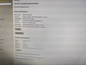 Väga korralik Lenovo M720s, tehasegarantii 6k, I5 (3 foto / 3)