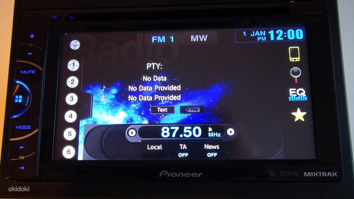 Pioneer AVHX2500BT Tallinn Автомобильная электроника