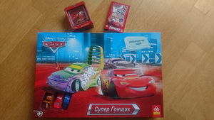 Игра супергонщик, будильник Cars, игра Domino Cars (3 фото из 3)