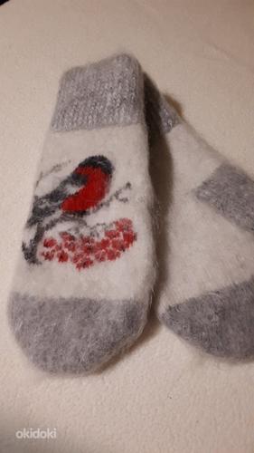 Шерстяные носки и варежки villased labakindad ja sok (фото #6)