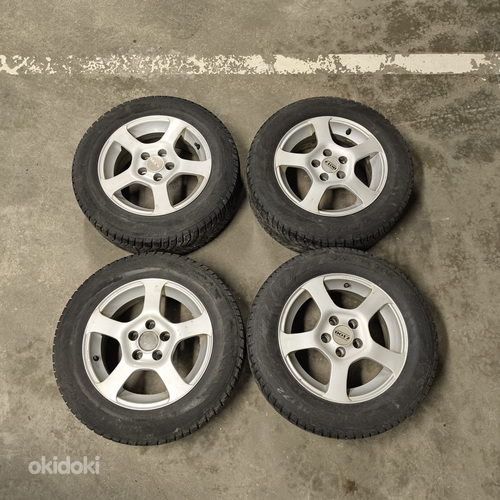 14'' литые диски + зимние шины Toyo