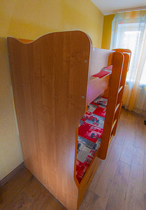 Детская двухярусная кровать (6 фото из 9)