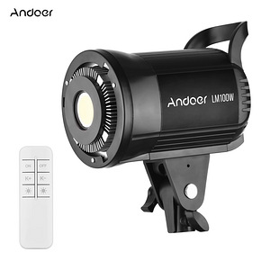 LED-valgusti foto ja video jaoks Andoer LM 100W. Bowens (4 foto / 4)