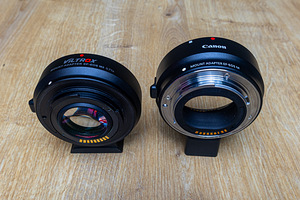 Canon EOS M6 Mark II + kolm objektiivi + kiirendusadapter + (7 foto / 10)