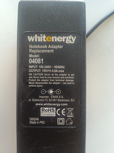 Адаптер для ноутбука whitenergy model 04081 (1 фото из 5)