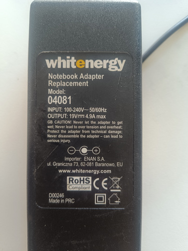 Адаптер для ноутбука whitenergy model 04081