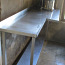 Кухонный аксессуар из нержавеющей стали: угловой стол 180х60 (фото #1)
