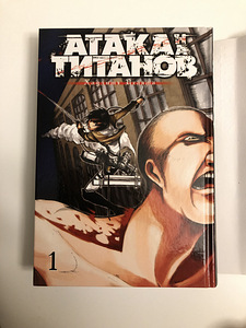Anime Manga Attack on titan 1 köide vene keeles (2 foto / 2)