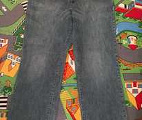 Мужские джинсы большой размер длина 112 см пояс 108см