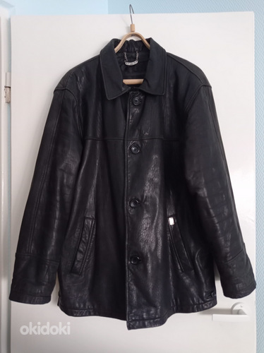 Куртка кожанная р XL итальянский бред