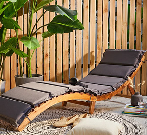 Ambia Garden LOUNGER - Akaatsia puust UUS (1 foto / 4)