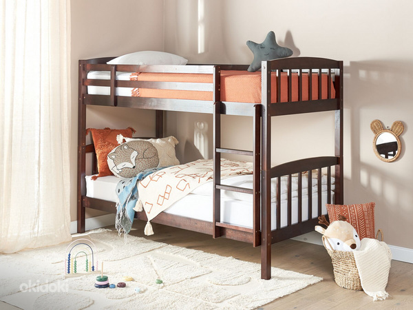Деревянная двухъярусная детская кровать НОВИНКА (фото #1)