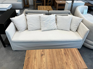 Diivan eemaldatava katega slipcover Mila (3-kohaline) kreem (8 foto / 9)