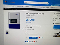 KACO Inverter 6,5kw