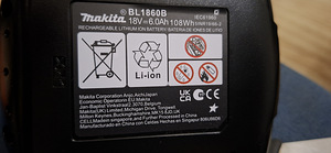 MAKITA 6.0 AH (3 foto / 3)