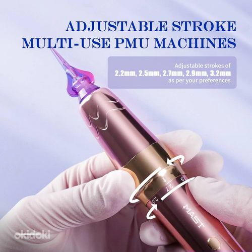 НОВЫЙ MAST P60 ПЕРМАНЕНТНЫЙ МАКИЯЖНЫЙ КАРАНДАШ - PMU МАШИНКА