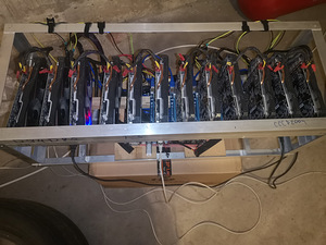 Kriptokaevur Miner 12 x Gigabyte P106 100 (3 foto / 3)