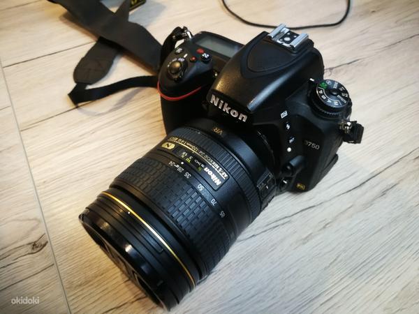 Nikon d750 комплект (объектив штатив, сумка) (фото #1)