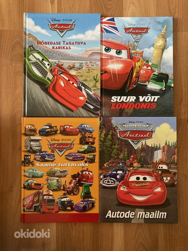 "Cars" multika raamatud (foto #1)