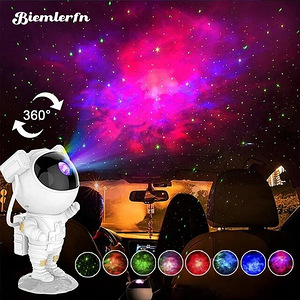 Valgusefektide astronaut, projektor LED 3D (1 foto / 2)