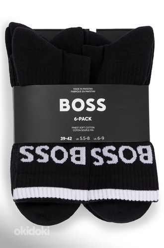 Новые мужские носки Hugo Boss (набор из 6 пар) (фото #1)
