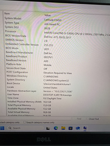 Dell Latitude E5450 i5/ 16GB RAM/ 256 SSD (5 foto / 5)